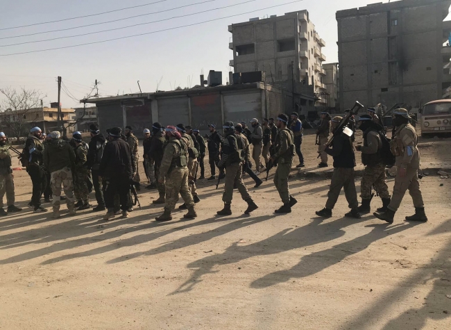Afrin şehir merkezinde kontrol sağlandı